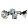 Heath-Zenith Floodlight Scrty Motn 2Lt Gray HZ-5408-GR-G